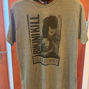 Rare Bikini Kill Graphic Band T-Shirt L